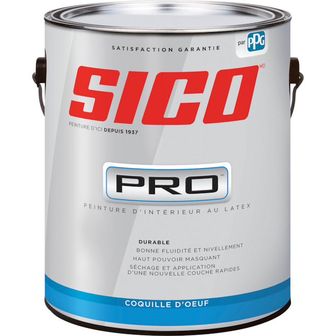 Base de peinture d'intérieur, SICO Pro, latex, 3,6 L, base 2