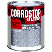 Peinture antirouille pour métal Corrostop Ultra Sico, intérieur/extérieur, 946 ml, rouge Harvester