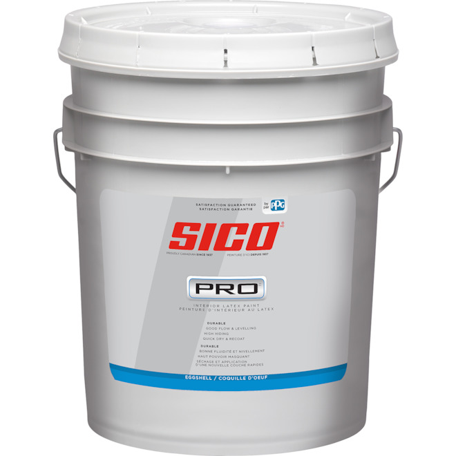 SICO Pro Interior Latex Paint - Eggshell Finish - 18.5-L - Base 1