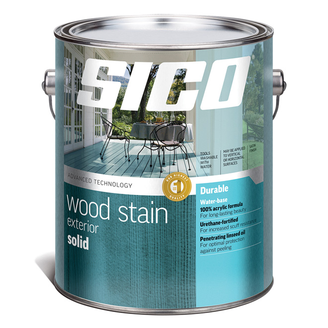 Semi-Transparent Wood Stain Colours - Sico