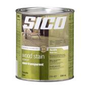 Sico Exterior Water-Based Wood Stain - Semi-Transparent - Tinted Base - Satin - 946-mL