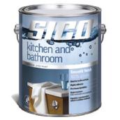 SICO Kitchen and Bathroom 100% Acrylic Latex Paint - Smooth Gloss Finish - 3.5-L - Base 3