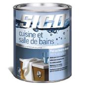 Peinture pour cuisine et salles de bains SICO au latex 100% acrylique, fini lustre doux, 946 ml, base 1