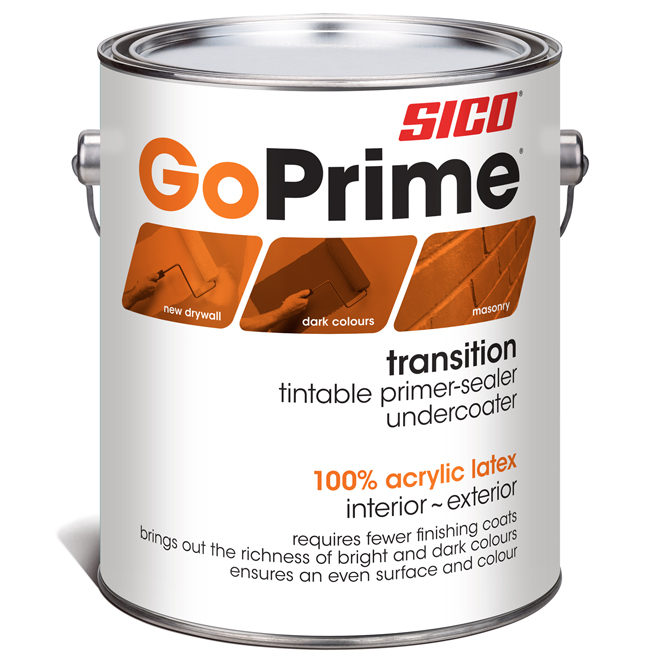 Sico Goprime Primer Sealer And Undercoater L Stained