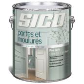 Peinture d'intérieur SICO pour portes et moulures, latex 100% acrylique, fini perle, 946 ml, base 3