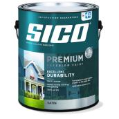 Sico Premium Paint and Primer for Exterior Wood - Satin - Medium Base - Opaque - 3.78 L