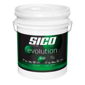 SICO Evolution Interior Latex Paint and Primer - Flat Finish - 18.9-L - Pure White