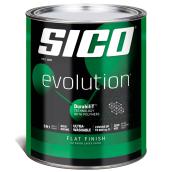 SICO Evolution Interior Latex Paint and Primer - Flat Finish - 946-ml - Base 1