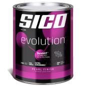 SICO Evolution Interior Paint and Primer - Pearl Finish - 946-ml - Pure White