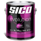 SICO Evolution Interior Paint and Primer - Pearl Finish - 3.78-L - Base 1