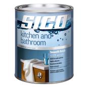 SICO Kitchen and Bathroom Paint - 100% Acrylic - Smooth Gloss Finish - 946-ml - Pure White
