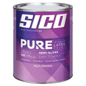 SICO Pure Interior Latex Paint - Semi-Gloss Finish - 946 ml - Medium Base