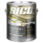Sico Resurfacer Plus Sealant for Wood and Concrete - Tint Base - Slip-Resistant - Textured - 3.78-L