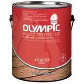 Teinture et scellant d'extérieur pour bois Olympic, protection UV, hydrofuge, 3,78 L
