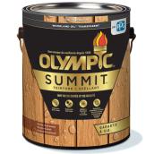 Teinture et scellant d'extérieur pour bois Olympic Summit, semi-transparent, cèdre, 3,78 l