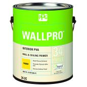 Apprêt d'intérieur pour plafond et murs, 3,78 l, blanc