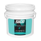 SICO Evolution Ceiling Paint and Primer, Latex, Flat Finish, White, 7.57-L