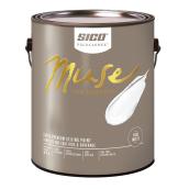 Peinture et apprêt pour plafonds, Sico, Muse, 3,78 l, fini mat, blanc