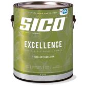 SICO Excellence Interior Paint and Primer - 100% Acrylic - Flat Finish - 3.78-L - Neutral Base