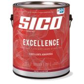 Peinture et apprêt d'intérieur SICO Excellence 100 % acrylique semi-lustré, 3,78 l, base neutre