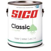 SICO Classic Interior Paint for Ceilings - Latex - Matte Finish - 3.78-L - White