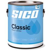 SICO Classic Interior Paint and Primer - Latex - Eggshell Finish - 3.78-L - Medium Base