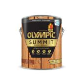Olympic Summit Woodland Oil Stain + Sealant - Transparent - Kona Brown - 3.78 L