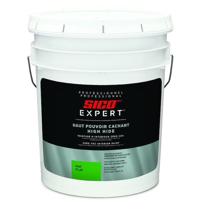 Peinture blanche à teinter Sico Expert, finition matte, multicolore (contenu réel net: 640 oz)