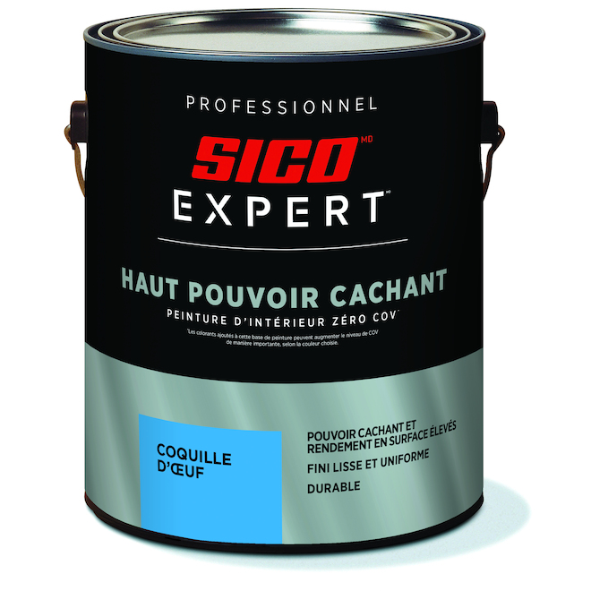 Peinture teintable Sico Expert, base 2, coquille d'oeuf (3,78 L)