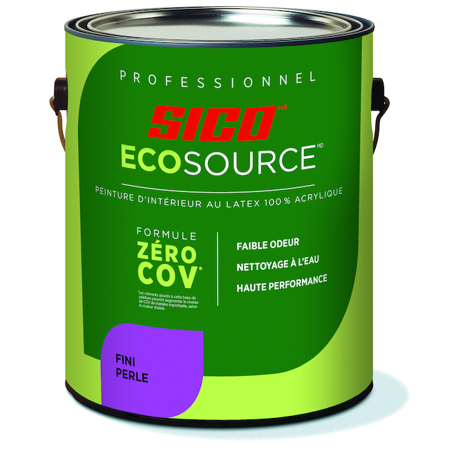 Peinture teintable Sico Ecosource, base 3, perle 3,78 L