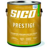 Peinture et apprêt bloque-taches Prestige de Sico base moyenne au fini mat, 3,78 l