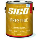 SICO Prestige White Semi-Gloss Finish Stain-Blocking Tintable Paint and Primer - 3.78 L