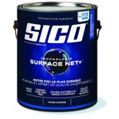 Peinture et apprêt Sico Technologie Surface Net+ blanc à teinter au fini coquille d'oeuf peu lustré, 3,78 l
