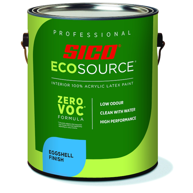 Sico Ecosource Interior Paint Eggshell Latex White 3.78L