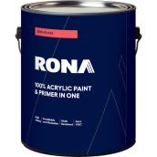 RONA Neutral Base Semi-Gloss Finish 100% Acrylic Paint and Primer in One - 3.78-L