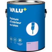 Peinture d'intérieur au latex VALU+, blanc, fini perlé, 3,78 L