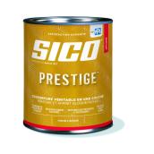 Peinture-apprêt acrylique Sico Prestige à couverture en une couche, 946 ml, semi-lustré