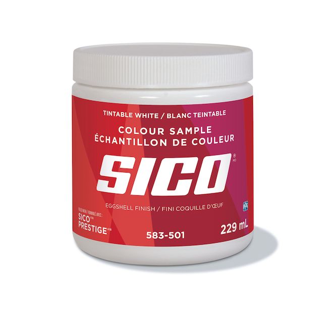 SICO PRESTIGE Base 1 Eggshell Finish Tintable Interior Latex Sample