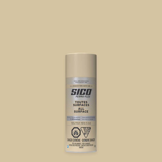 Sico Perma-Flex Spray Paint - Interior/Exterior - 340-g - Earthy Cane