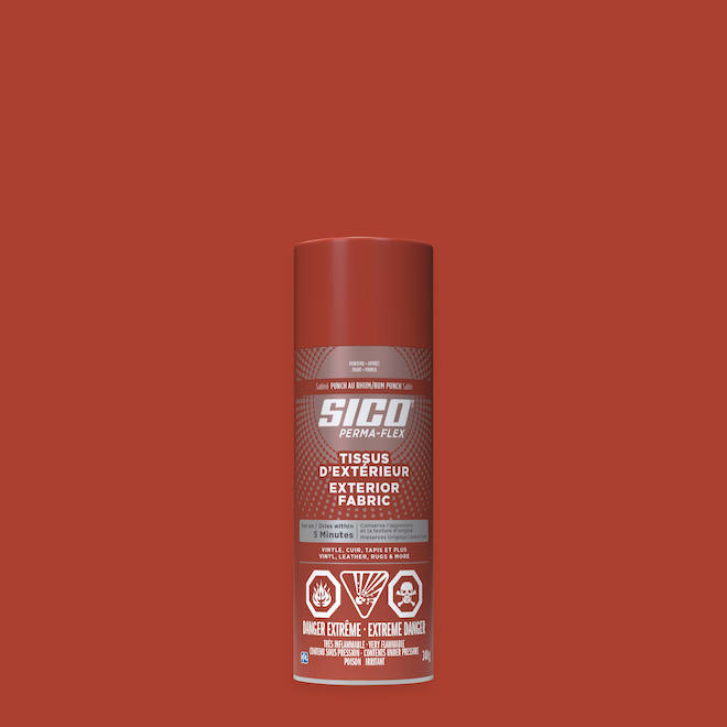 Sico Perma-Flex Spray Paint for Exterior Fabric - 340-g - Rum Punch