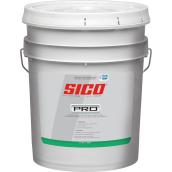 SICO Pro Flat Finish White Latex Interior Paint for Ceiling and Wall 18.9-L