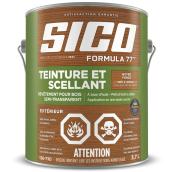Teinture et scellant pour bois Formula 77 SICO couleur noyer foncé 3,78 L à l'alkyde