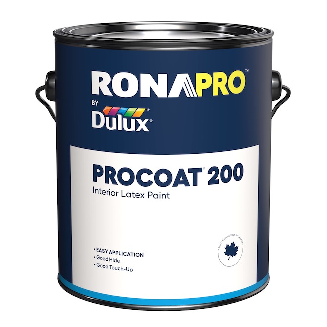 RONAPRO by Dulux PROCOAT 200 Interior Paint White Base with Eggshell Finish - 3.78-L