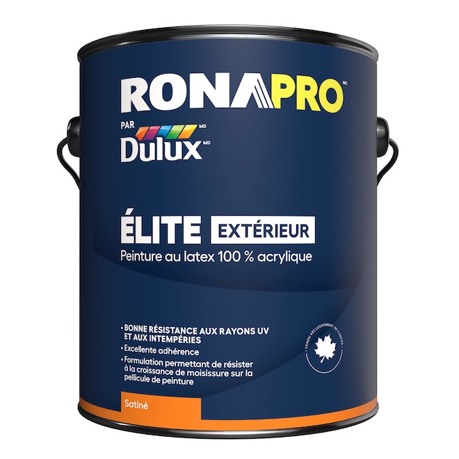 Rona Rpo Peinture d'extérieur ÉLITE RONAPRO par Dulux base neutre au fini satiné ...