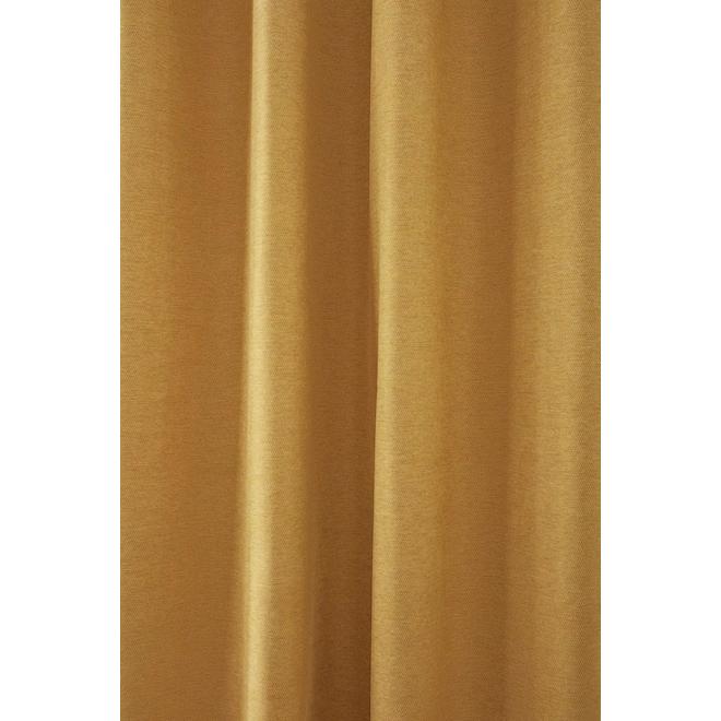 Bouclair 52 x 84-in Ochre Blackout Curtain