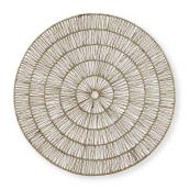 Décoration murale ronde Bouclair jonc de mer naturel 36 x 36 po
