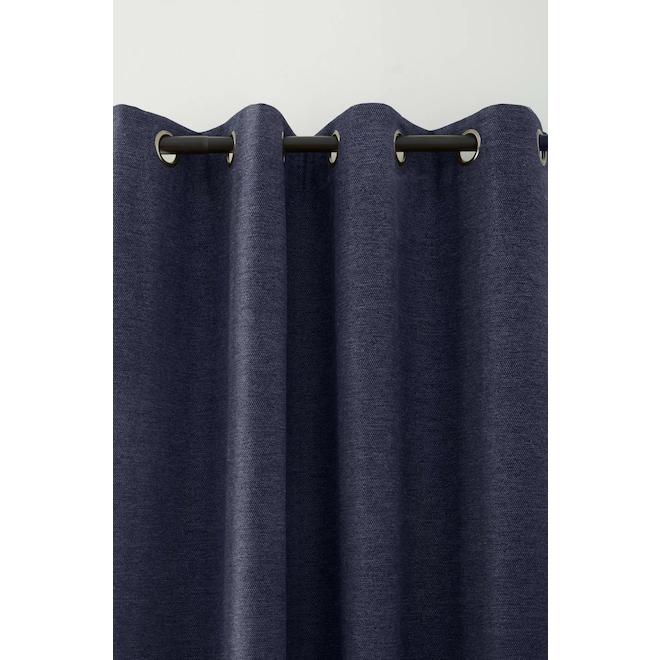 Bouclair 52 x 84-in Navy Blackout Curtain
