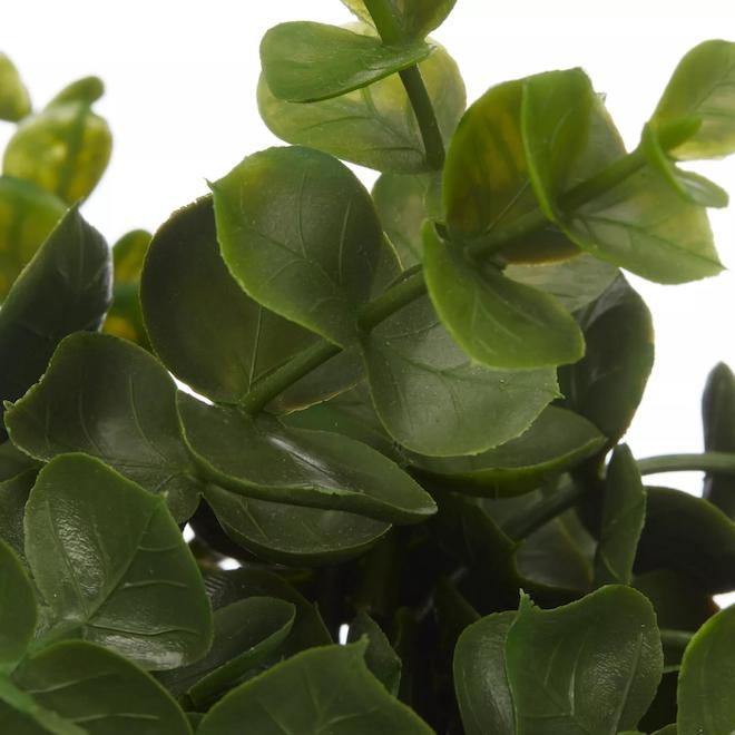 Bouclair 10 x 20-in Artificial Plant in White Pot