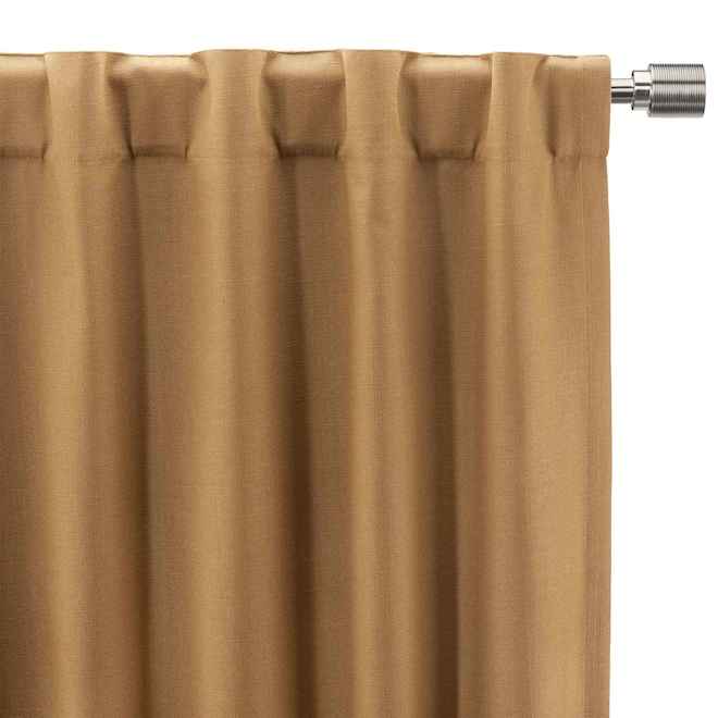 Bouclair 54 x 84-in Ochre Blackout Curtain