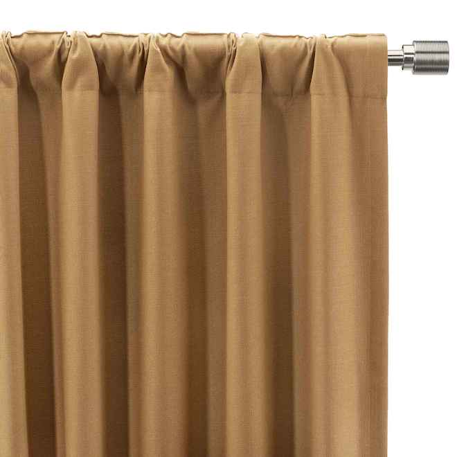 Bouclair 54 x 84-in Ochre Blackout Curtain